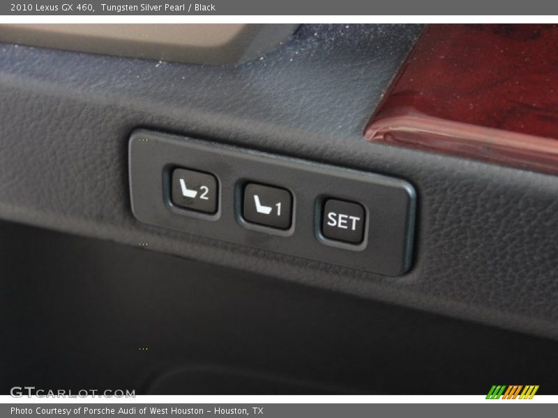 Tungsten Silver Pearl / Black 2010 Lexus GX 460