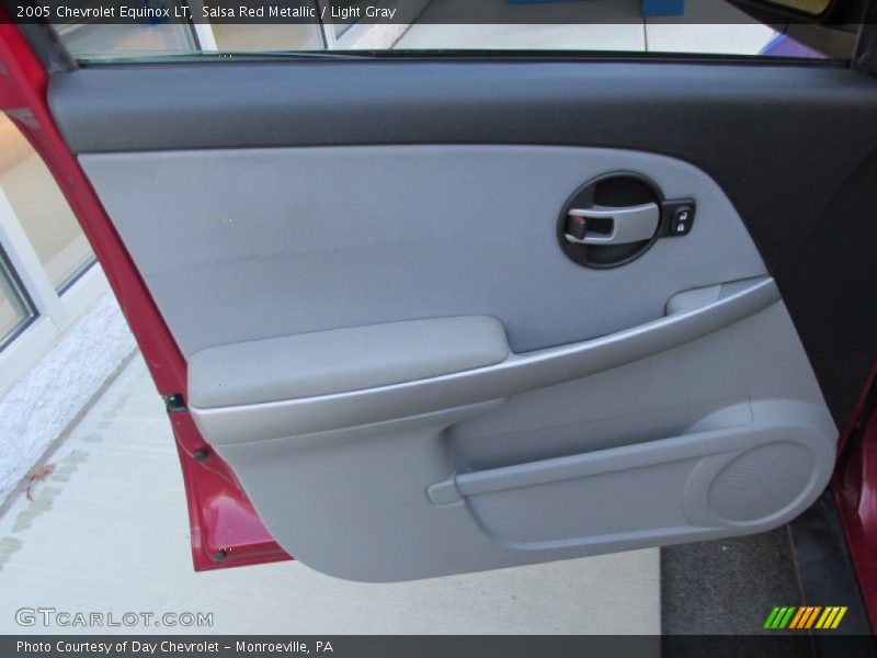 Salsa Red Metallic / Light Gray 2005 Chevrolet Equinox LT
