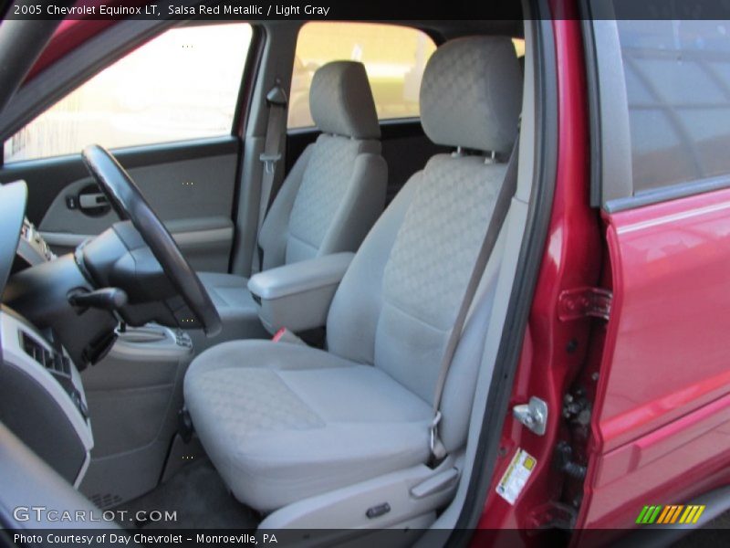 Salsa Red Metallic / Light Gray 2005 Chevrolet Equinox LT