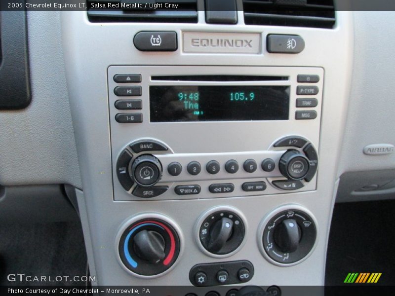 Salsa Red Metallic / Light Gray 2005 Chevrolet Equinox LT