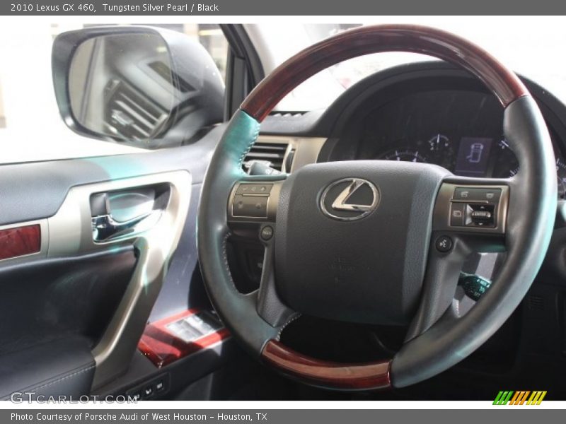 Tungsten Silver Pearl / Black 2010 Lexus GX 460