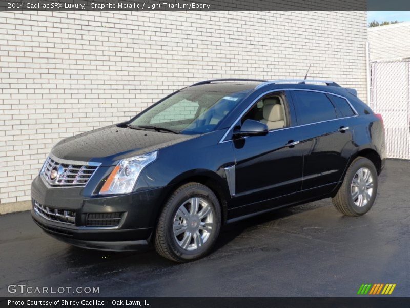 Graphite Metallic / Light Titanium/Ebony 2014 Cadillac SRX Luxury