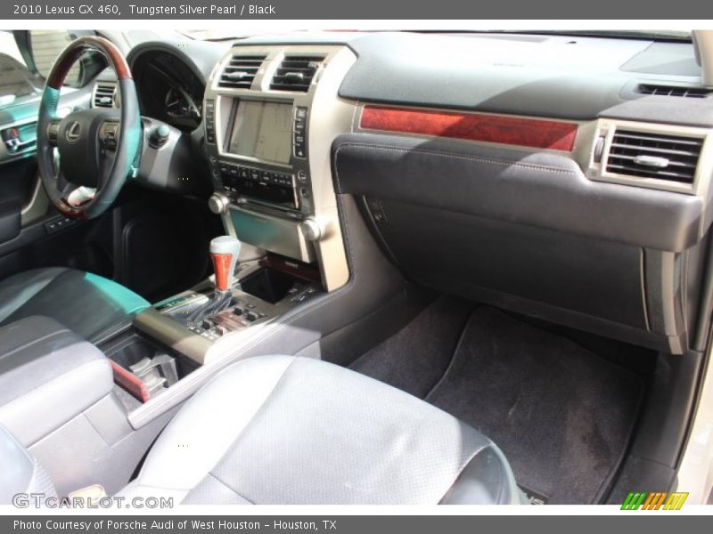 Tungsten Silver Pearl / Black 2010 Lexus GX 460