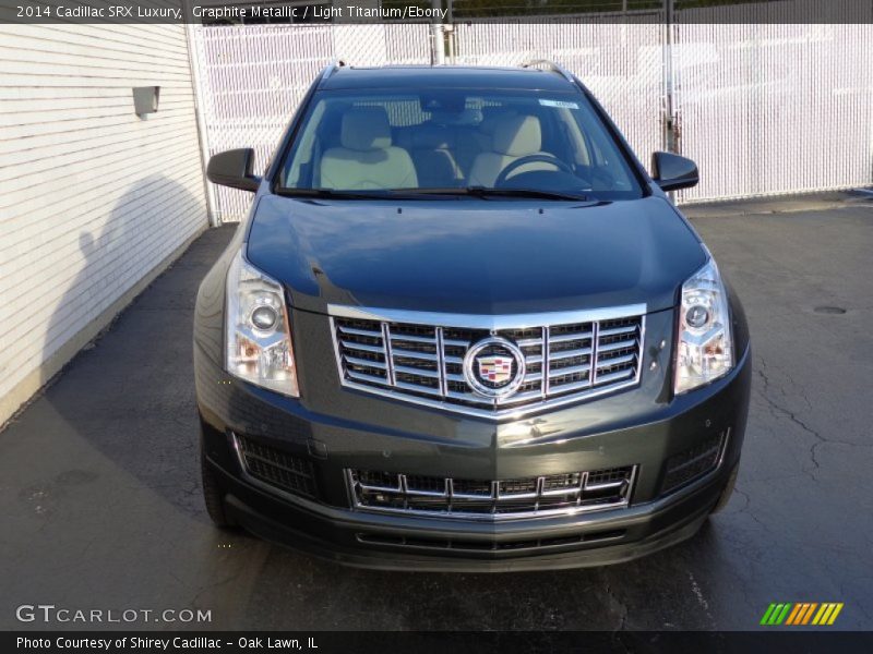 Graphite Metallic / Light Titanium/Ebony 2014 Cadillac SRX Luxury