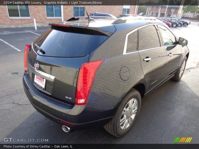 Graphite Metallic / Light Titanium/Ebony 2014 Cadillac SRX Luxury