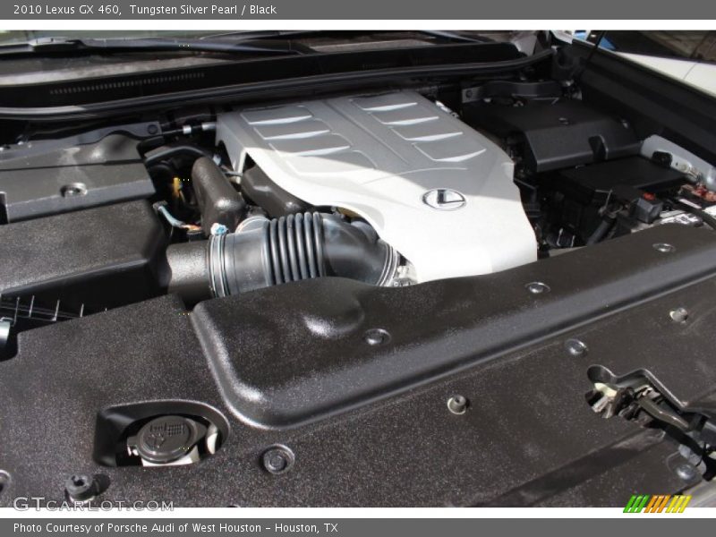 Tungsten Silver Pearl / Black 2010 Lexus GX 460