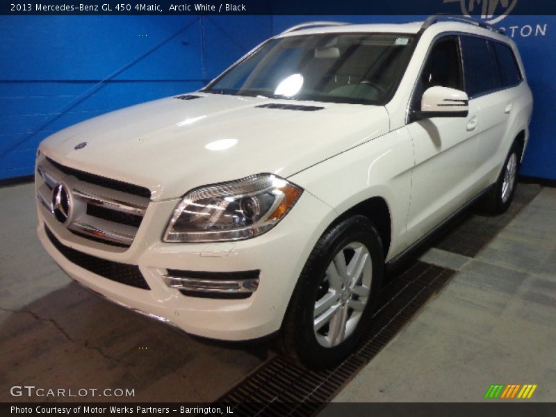 Arctic White / Black 2013 Mercedes-Benz GL 450 4Matic