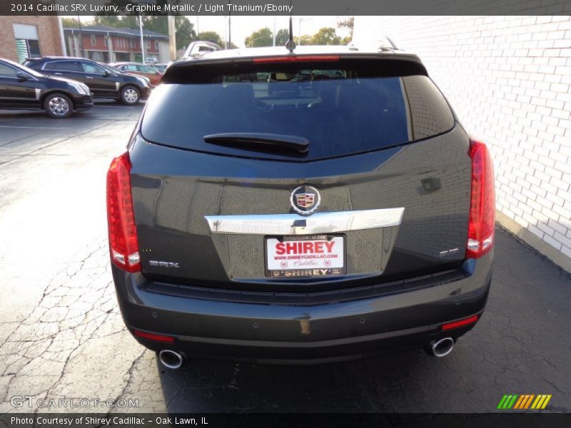 Graphite Metallic / Light Titanium/Ebony 2014 Cadillac SRX Luxury