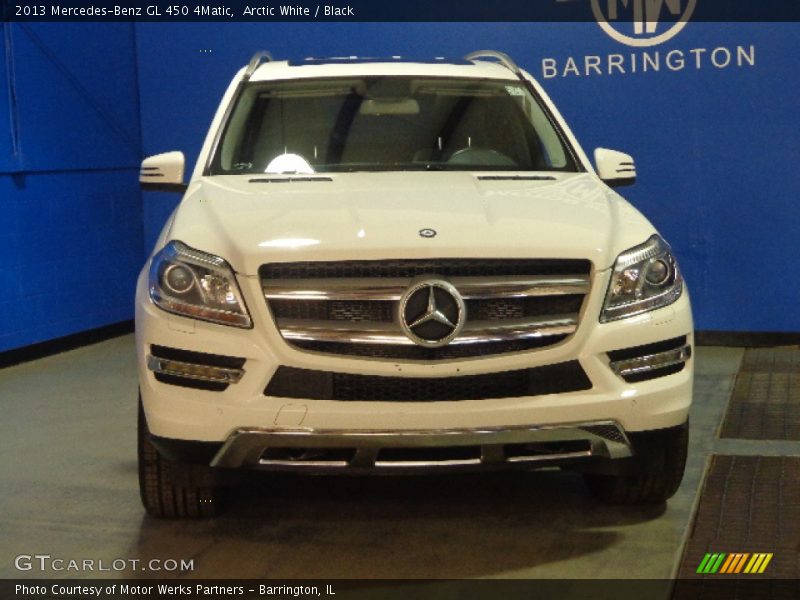 Arctic White / Black 2013 Mercedes-Benz GL 450 4Matic