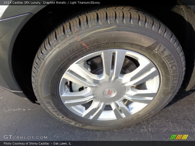 Graphite Metallic / Light Titanium/Ebony 2014 Cadillac SRX Luxury