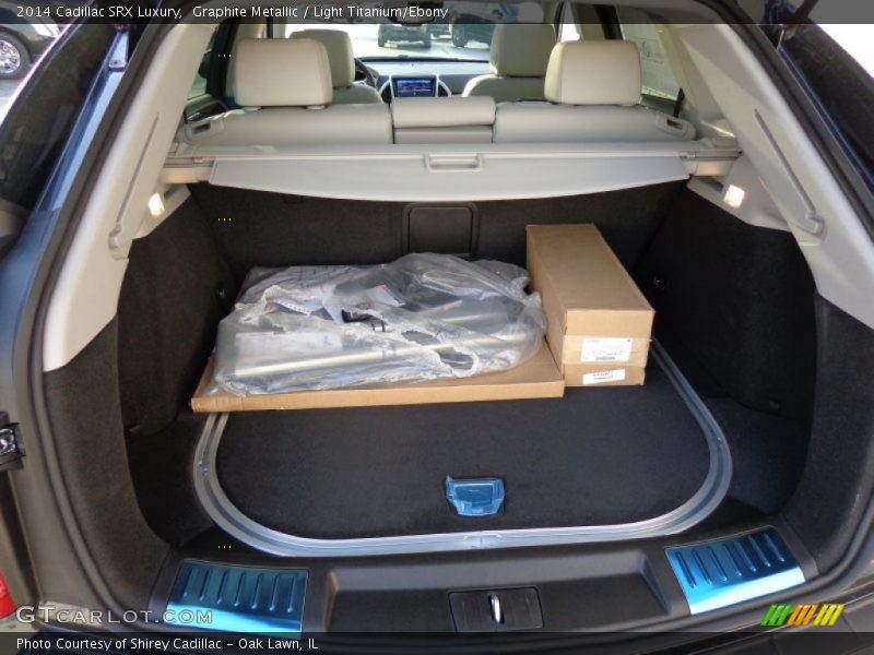 Graphite Metallic / Light Titanium/Ebony 2014 Cadillac SRX Luxury
