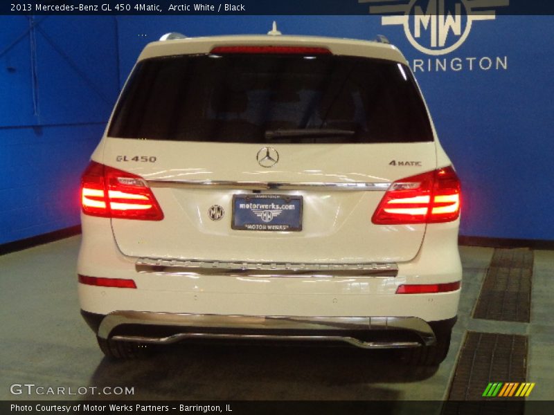 Arctic White / Black 2013 Mercedes-Benz GL 450 4Matic