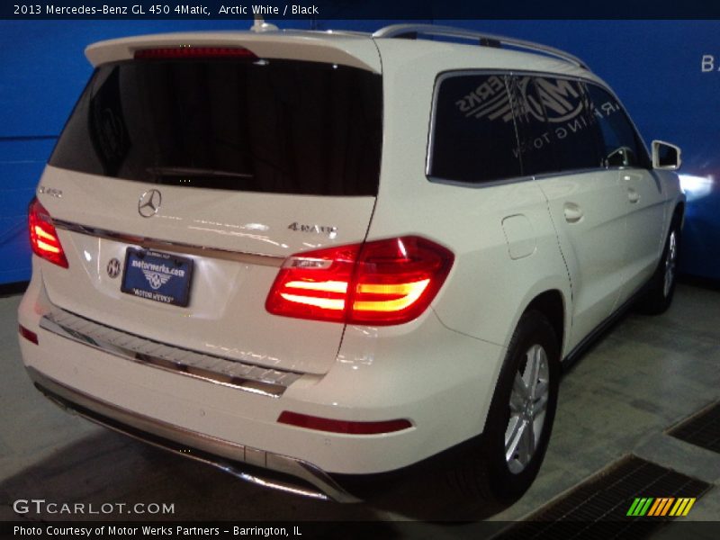 Arctic White / Black 2013 Mercedes-Benz GL 450 4Matic
