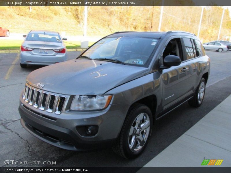 Mineral Gray Metallic / Dark Slate Gray 2011 Jeep Compass 2.4 Limited 4x4