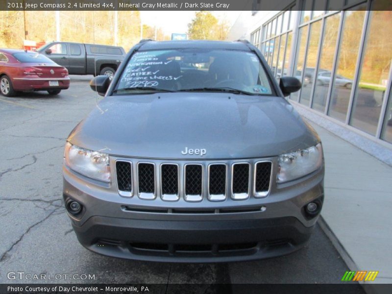 Mineral Gray Metallic / Dark Slate Gray 2011 Jeep Compass 2.4 Limited 4x4