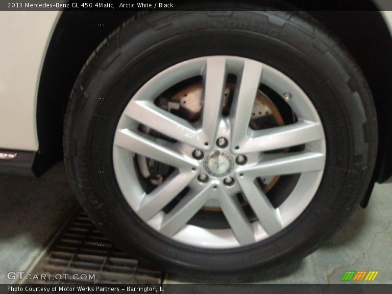 Arctic White / Black 2013 Mercedes-Benz GL 450 4Matic