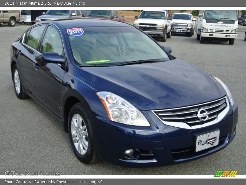 Navy Blue / Blond 2011 Nissan Altima 2.5 S