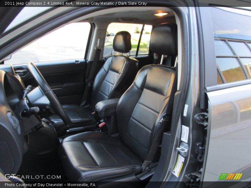 Mineral Gray Metallic / Dark Slate Gray 2011 Jeep Compass 2.4 Limited 4x4