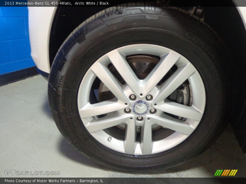 Arctic White / Black 2013 Mercedes-Benz GL 450 4Matic