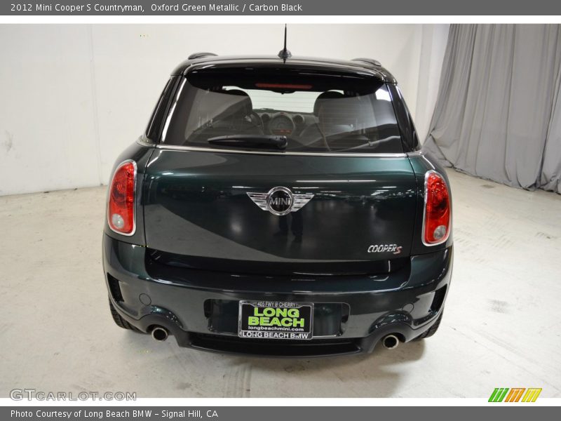 Oxford Green Metallic / Carbon Black 2012 Mini Cooper S Countryman