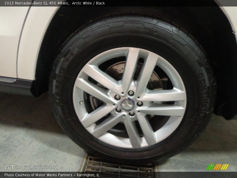 Arctic White / Black 2013 Mercedes-Benz GL 450 4Matic