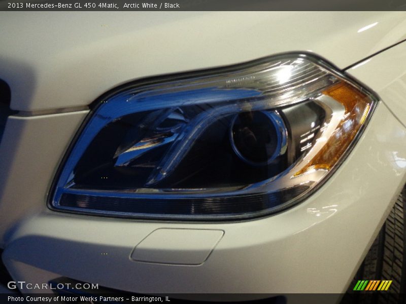 Arctic White / Black 2013 Mercedes-Benz GL 450 4Matic
