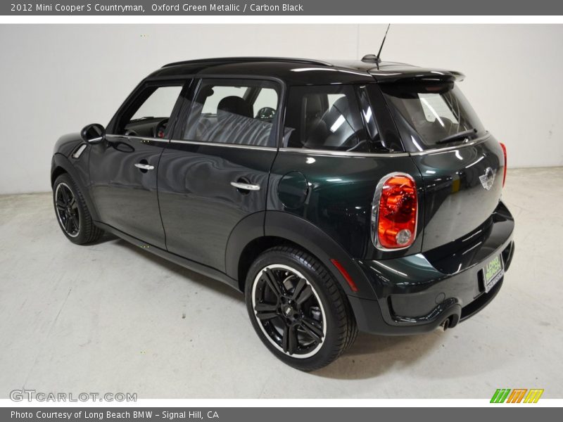 Oxford Green Metallic / Carbon Black 2012 Mini Cooper S Countryman