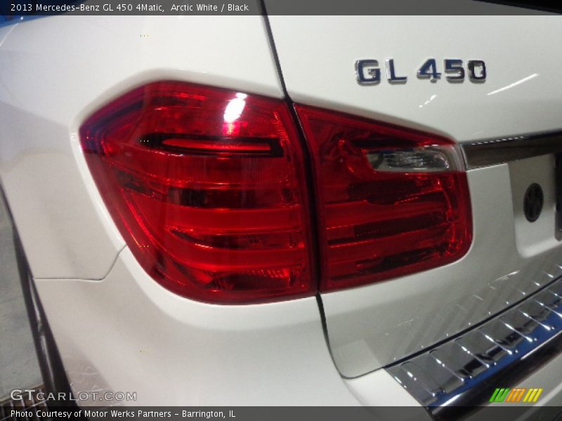 Arctic White / Black 2013 Mercedes-Benz GL 450 4Matic