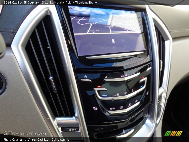 Graphite Metallic / Light Titanium/Ebony 2014 Cadillac SRX Luxury