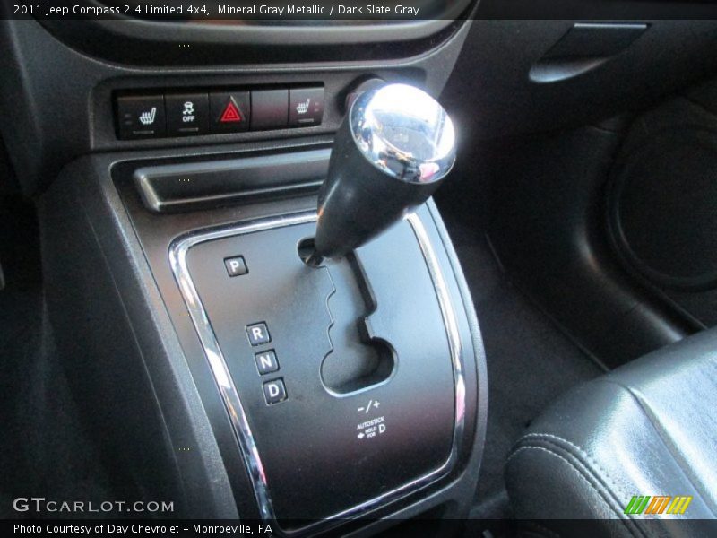 Mineral Gray Metallic / Dark Slate Gray 2011 Jeep Compass 2.4 Limited 4x4