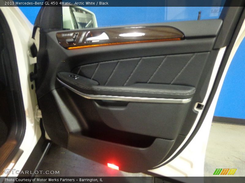 Arctic White / Black 2013 Mercedes-Benz GL 450 4Matic