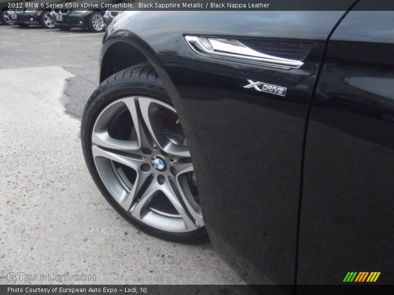 2012 6 Series 650i xDrive Convertible Wheel