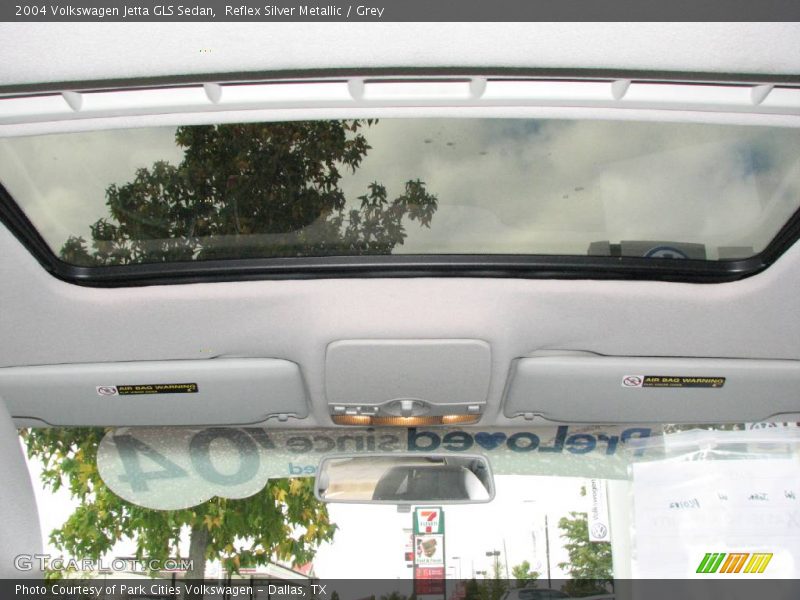 Reflex Silver Metallic / Grey 2004 Volkswagen Jetta GLS Sedan