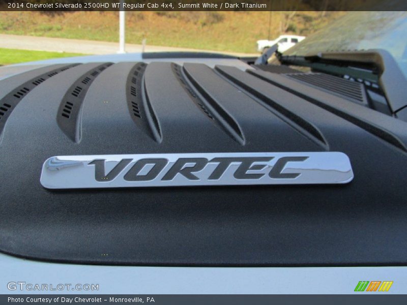 Summit White / Dark Titanium 2014 Chevrolet Silverado 2500HD WT Regular Cab 4x4