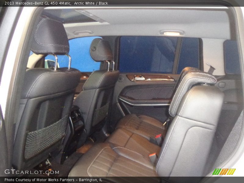 Arctic White / Black 2013 Mercedes-Benz GL 450 4Matic