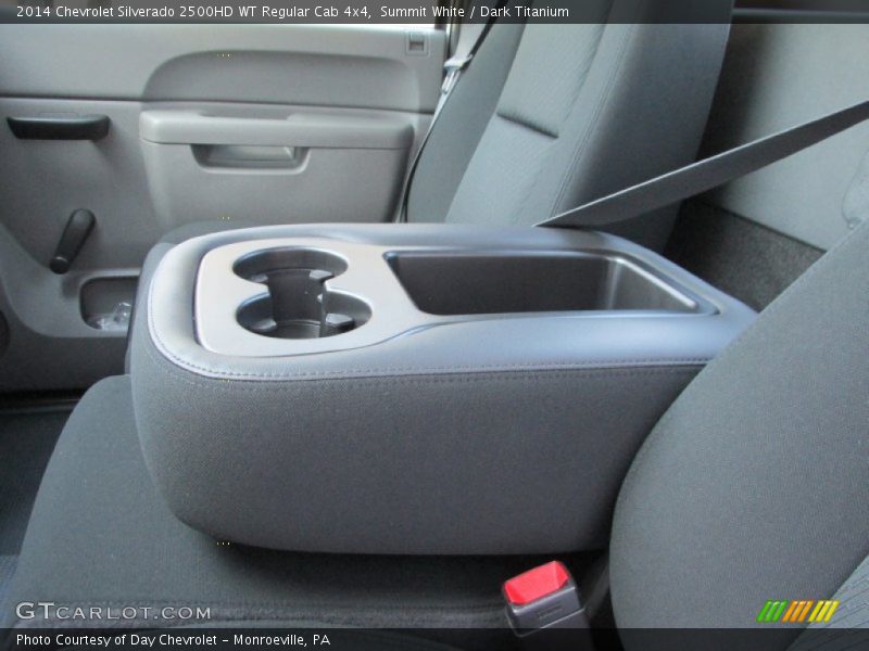 Summit White / Dark Titanium 2014 Chevrolet Silverado 2500HD WT Regular Cab 4x4