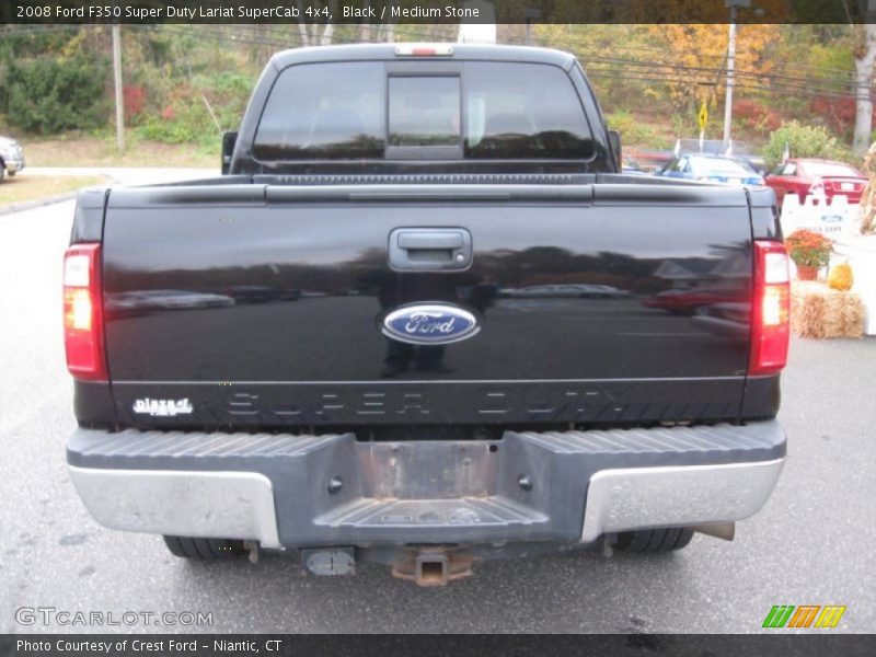 Black / Medium Stone 2008 Ford F350 Super Duty Lariat SuperCab 4x4