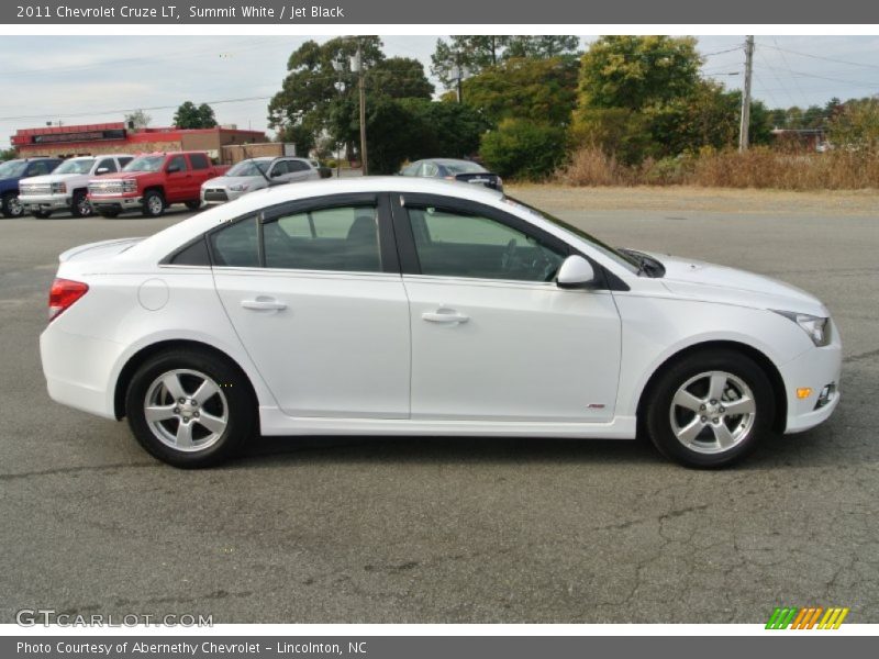 Summit White / Jet Black 2011 Chevrolet Cruze LT