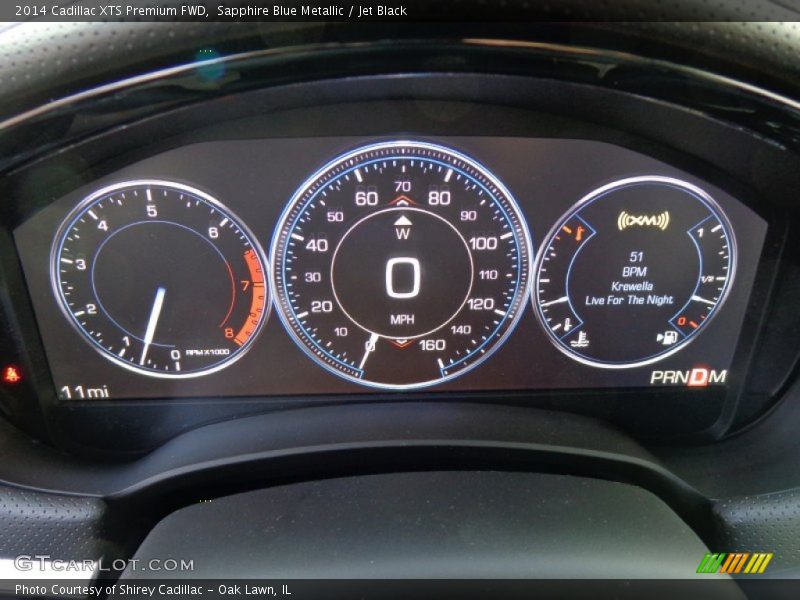  2014 XTS Premium FWD Premium FWD Gauges