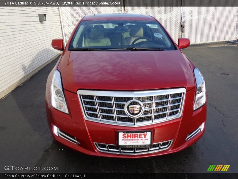 Crystal Red Tincoat / Shale/Cocoa 2014 Cadillac XTS Luxury AWD