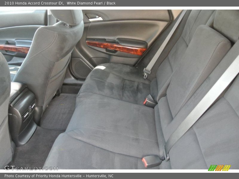 White Diamond Pearl / Black 2010 Honda Accord Crosstour EX