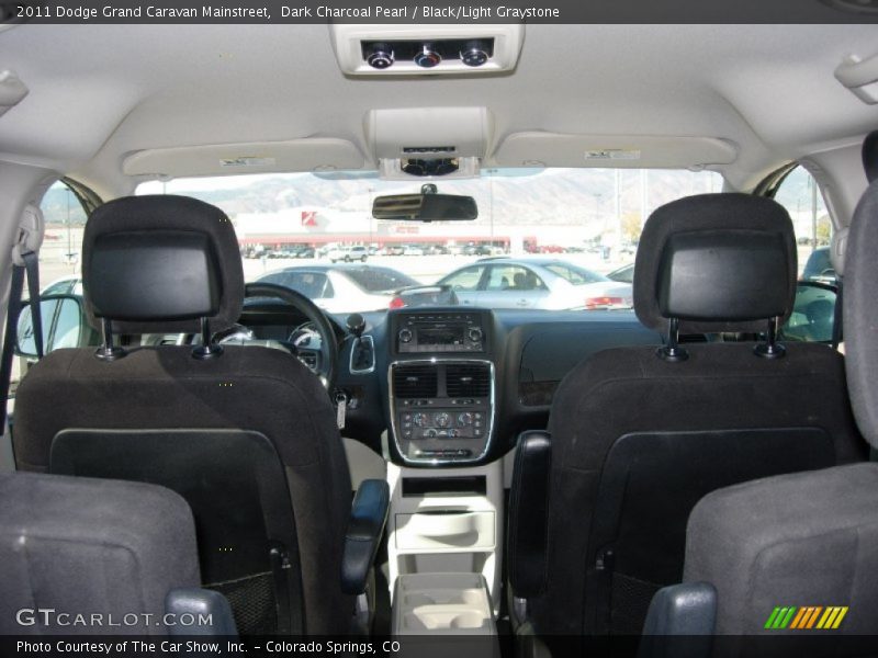 Dark Charcoal Pearl / Black/Light Graystone 2011 Dodge Grand Caravan Mainstreet