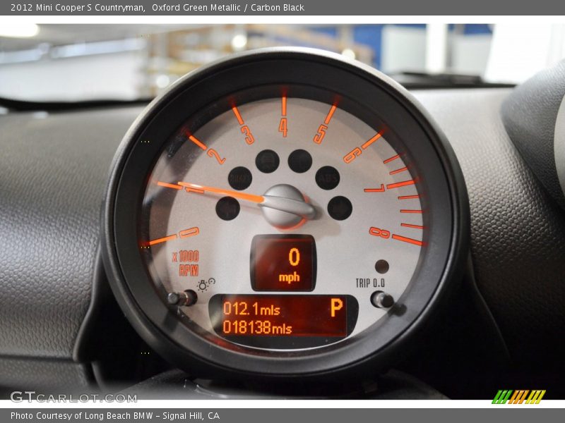 Oxford Green Metallic / Carbon Black 2012 Mini Cooper S Countryman