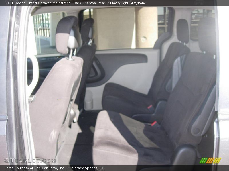Dark Charcoal Pearl / Black/Light Graystone 2011 Dodge Grand Caravan Mainstreet
