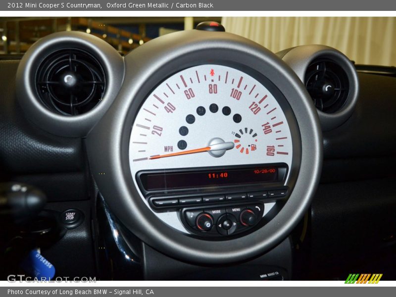 Oxford Green Metallic / Carbon Black 2012 Mini Cooper S Countryman