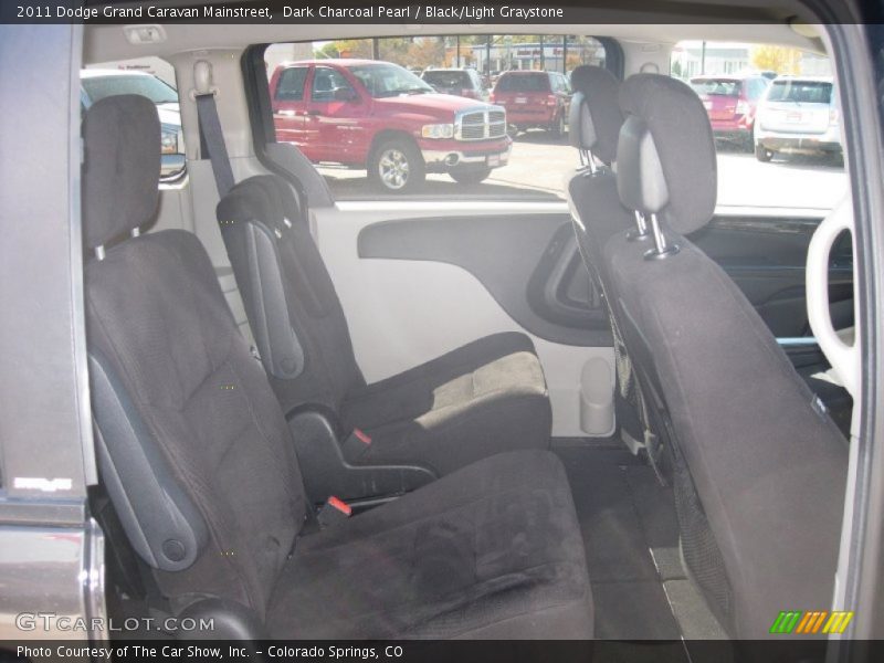 Dark Charcoal Pearl / Black/Light Graystone 2011 Dodge Grand Caravan Mainstreet