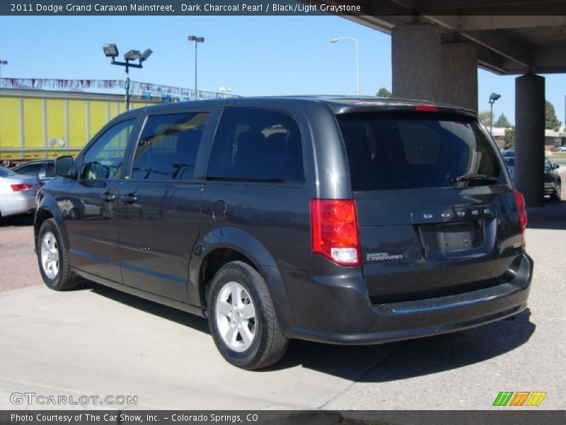 Dark Charcoal Pearl / Black/Light Graystone 2011 Dodge Grand Caravan Mainstreet