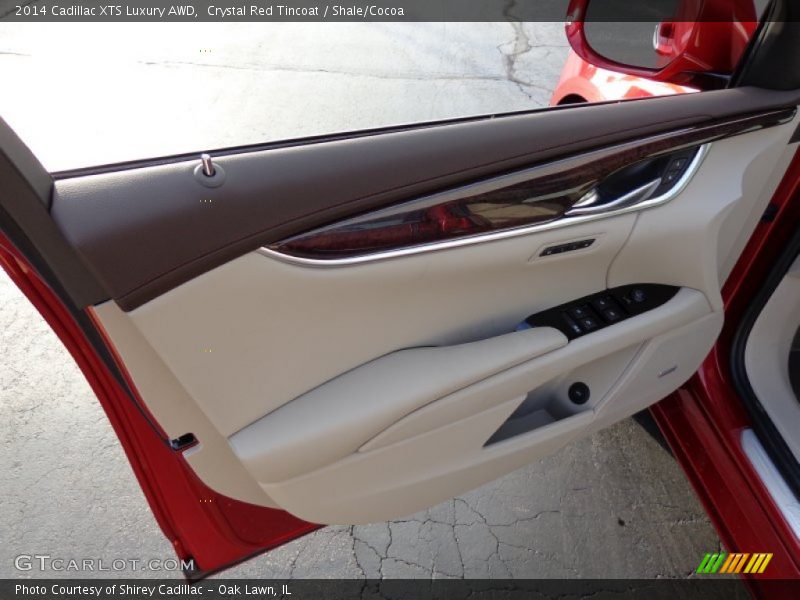 Crystal Red Tincoat / Shale/Cocoa 2014 Cadillac XTS Luxury AWD
