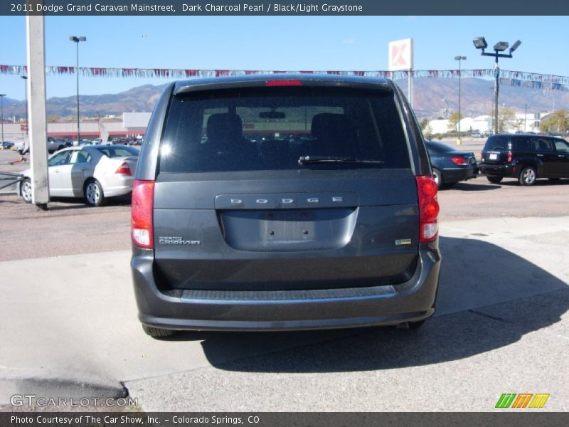 Dark Charcoal Pearl / Black/Light Graystone 2011 Dodge Grand Caravan Mainstreet