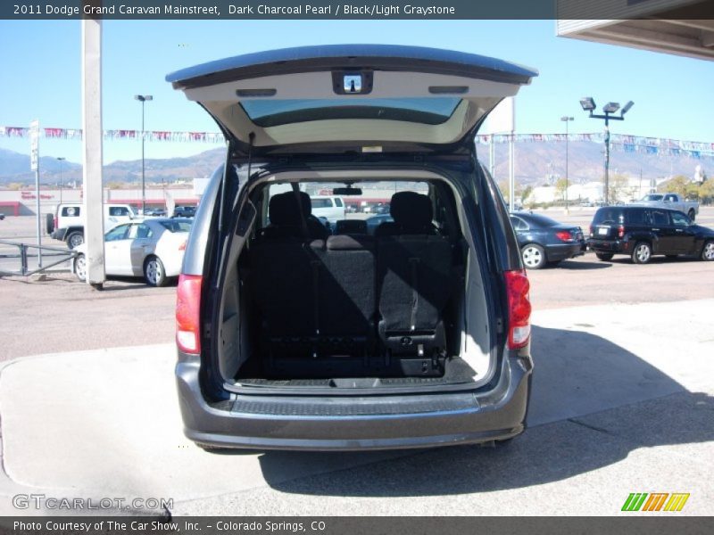 Dark Charcoal Pearl / Black/Light Graystone 2011 Dodge Grand Caravan Mainstreet